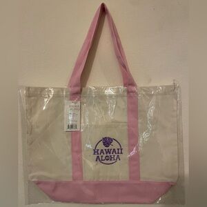 Hawaii Aloha Pink Tote Bag